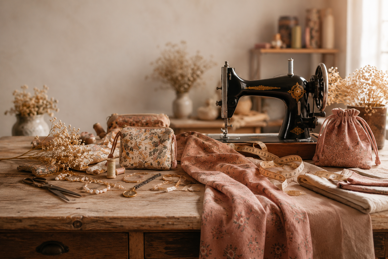 Ambiance de l'atelier de Servane